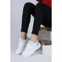 JUMP 26821 C_WHITE/LT.GREY ZENNE KADIN AYAKKABI Beyaz