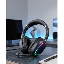 Kablosuz Kulak Üstü Kulaklık Mikrofonlu Rgb Aydınlatmalı Uczzmax17-5