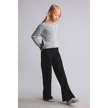 Defacto Flare Fit Geniş Paça Jean Pantolon Kız Çocuk I4938a826aunm40 Siyah-nm40