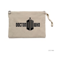 Zepplin Giyim Doctor Who Logo Clutch Astarlı Cüzdan / El Çantası