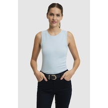 U.s. Polo Assn. Kadın Açık Mavi Tişört Basic 50323534-vr003 Acık Mavı