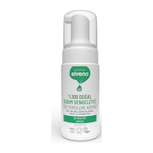 Siveno%100 Doğal Yüz Temizleme Köpüğü Yağlı Ciltler İçin Makyaj Siyah Nokta Sivilce Vegan 100 Ml