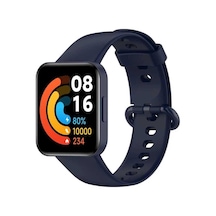 Xiaomi Redmi Watch 2 Lite İle Uyumlu Klasik Zore Kordon, Lacivert Çok Renkli