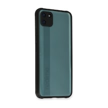 Realme C11 Uyumlu Kılıf Miami Şeffaf Silikon - Siyah