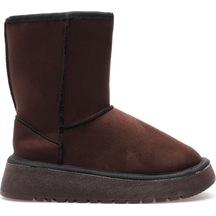 Anisa Kadın Acı Kahve Kışlık Kürklü Bot Muhtelif