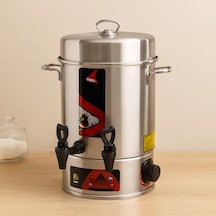 Elektrikli Semaver Çay Makinesi 6 Litre Çift Musluk 1000w 60 Bardak