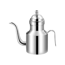 Komple 304 Çelik Silver 500 Ml Yağdanlık Sosluk Ve Sirkelik Mt271by Gri