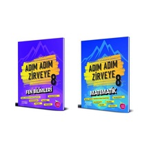 Newton 8. Sınıf Adım Adım Zirveye Matematik-Fen Bilimleri Soru Ban
