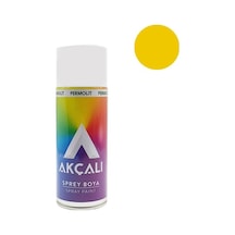 Akçalı Tampon Sprey Boya 400 Ml/ Krom Sarı 316-ral 1023 000 Parlak Vernik