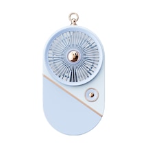 Taşınabililir Mini Usb Şarjlı 3 Kademeli El Vantilatör Fan Soğutucu Ys2528 Mavi