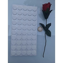 Keçe 90748 Hrd 4 Paket 20 Mm Beyaz Masa Sandalye Koltuk Baza Ayak Çizdirmez Yapışkanlı