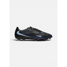 Nike Phantom 6 Low Academy Hj4564-003 Fg/mg Erkek Futbol Kramponu Siyah Çim Saha Suni Çim