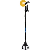 Medikaltec Comfort Plus Ky922 4 Ayaklı Yeni Nesil Lux Katlanır Baston