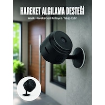 A9 Hd Mini Güvenlik Kamerası Wi-fi Bağlantılı Manyetik Tabanlı Ev Ve Ofis Kamerası