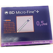 BD MİCRO-FİNE 0.5ml 0.30mm 30G*8mm