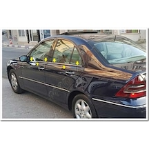 Woc Chrome Mercedes C W203 Krom Cam Çıtası 2001-2007 4 Parça   Pasl