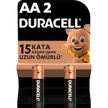 Duracell LR6/MN1500 Kartela AA Kalem Pil 2'li