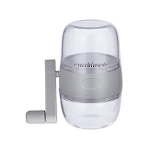 Gri Manuel Fındık Öğütücü, Kaymaz Tabanlı Fındık Doğrayıcı, Çok Amaçlı Kuru Meyve Kırıcı, Fıstık Kırıcı, Susam Fındık Mutfak Aletleri Siyah