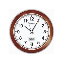 Tr M3 Decorium 30cm Ebat Nem Ölçerli Nemölçerli Termometreli Sessiz Duvar Saati