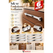 Haskan Side Kulp Krom 160 - 192 Mm 6 Adet