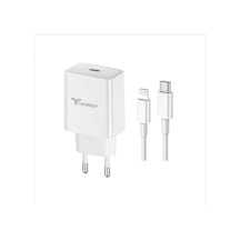 Iphone Lightning İle Uyumlu 35w Ultra Hızlı Şarj Adaptörü, Beyaz