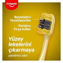 360 Charcoal Çok Yönlü Koruma Yumuşak Diş Fırçası Açık Ahşap