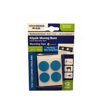 Köpük Çift Taraflı Bant Montaj Bandı 12' Li (244738079)