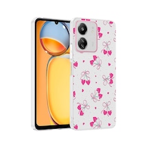 Teleplus Xiaomi Poco C65 Kılıf Klipx Serisi Mat Desenli Tpu Kapak