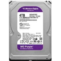 Wd 3.5" 4tb Purple Wd44purz 5400 Rpm 128mb Sata-3 Güvenlik Diski