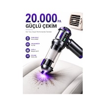 Kablosuz Taşınabilir Şarjlı Süpürge 20000pa Araç - Ofis - Ev Süpürgesi