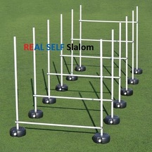 Realself Slalom Seti 12'li Dolu Çok Renkli