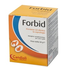 Candioli Forbid 50 Gr Kedi & Köpek İçin Kendi Dışkısını Yeme Alışkanlığı Engelleyici Toz Yem