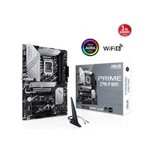 Asus Prıme Z790-p Wıfı Intel Z790 Lga1700 Ddr5 7200 Dp Hdmı 3x M2 Usb3.2 Ax Wifi Bt Aura Rgb