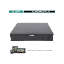 Neutron Kayıt Cihazı Tra-svr-4k104-4ar 4 Kanal 4 Ses 1xhdd Hdm-vga Hybrit Ahd Dvr 1080p