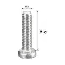 M3x15mm Ysb Vida Dın7985 Yıldız Silindir Başlı Civata 10 Adet Diğer