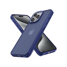 Newface Apple Uyumlu İphone 14 Pro Max Kılıf Elegant Kapak - Lacivert - Özel Seri 8683140671587
