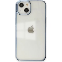 Newface Apple İphone 14 Plus Kılıf Element Silikon - Sky Blue Mavi
