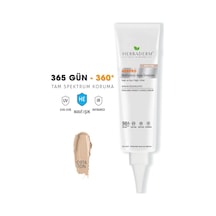 Herbaderm Aknpro Yağlı ve Akneye Meyilli Ciltler İçin Nemlendirici Güneş Kremi SPF50+ Orta Ton 40 ML
