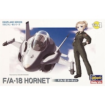 Hasegawa Th4 60104 F/a-18 Hornet, Eggplane Serisi Plastik Model Kiti-48995