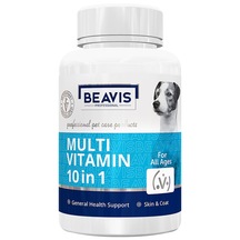 Beavis Yetişkin Köpekler için 10 in 1 Multivitamin 100 Tablet 75 G