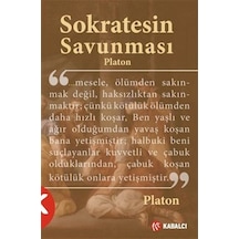 Sokrates'in Savunması - Platon - Kabalcı Yayınevi