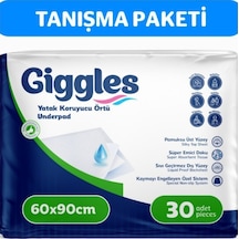 Giggles 60x90 Yatak Koruyucu Örtü 1 Paket 30adet