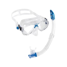 Cressi Marea Maske Gamma Şnorkel Seti Clear-blue Mavi
