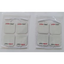 Pulsemed Tens Cihazı Kablolu Yedek Elektrot 5 x 5 CM Tens Pedi 2 x 4'lü