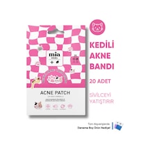 Mia Klinika Kedili Şeffaf Akne ve Sivilce Bandı 20 Adet