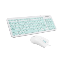 Everest KM-01K USB 3D Combo Kablolu Q Klavye Mouse Set