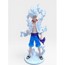 One Piece Monkey D. Luffy Gear 5 Figür Anime Biblo Karakter Heykelcik 15 Cm Koleksiyonluk