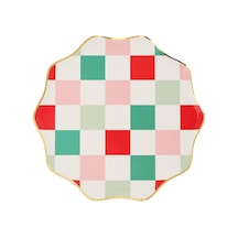 Check Dinner Plates - Tabaklar L 8'li Diğer