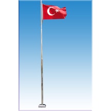 25 Metreli Gaziantep Tipi Galvenizli Motorlu Bayrak Direği Mot