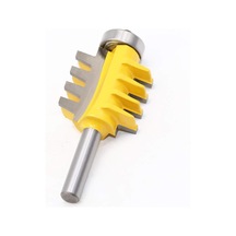 Xianglaa-router Bıt, 6mm/8mm Shank Rail Tersinable Parmak Eklemi Tutkal Yönlendirici Bit Konisi Tenon